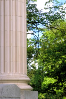 Johnson Hall Column
